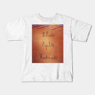 Liberte, égalité, fraternite Kids T-Shirt